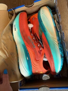 Brooks Women’s Running Shoes - Orange and Teal Disney Moana